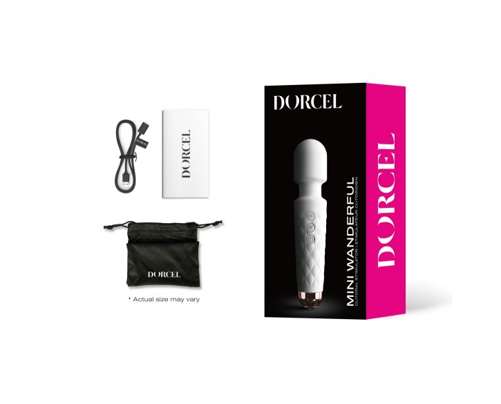 Мінівібромасажер Dorcel Wand Mini Wanderful White