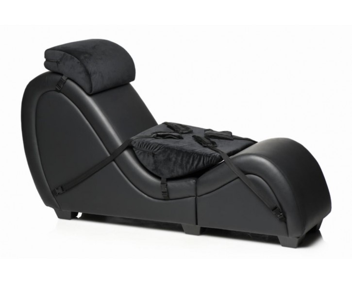 Секс-крісло з подушками Master Series Kinky Sex Lounge with Cushions - Black