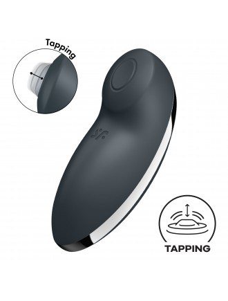 Вібростимулятор-пульсатор Satisfyer Tap & Climax 2 Grey