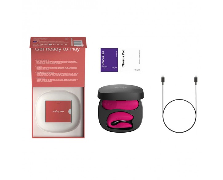 Смарт-вібратор для пар We-Vibe Chorus Pro Electric Pink