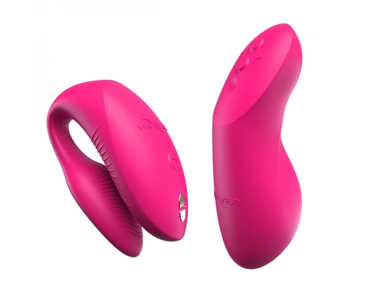Смарт-вібратор для пар We-Vibe Chorus Pro Electric Pink
