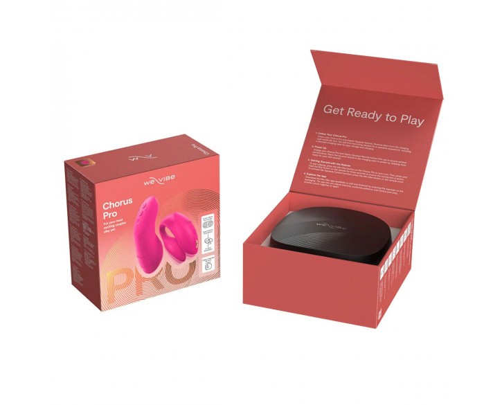 Смарт-вібратор для пар We-Vibe Chorus Pro Electric Pink