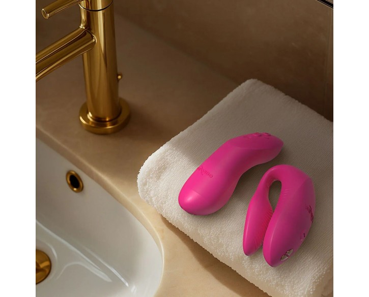 Смарт-вібратор для пар We-Vibe Chorus Pro Electric Pink