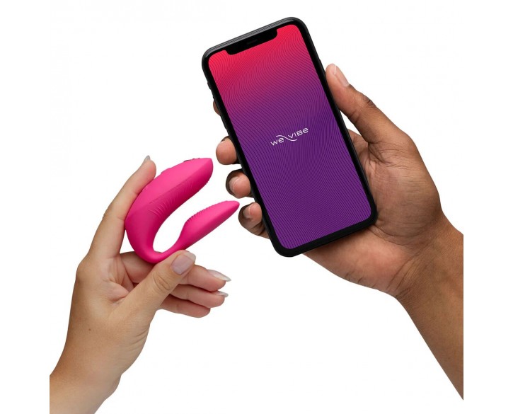 Смарт-вібратор для пар We-Vibe Chorus Pro Electric Pink
