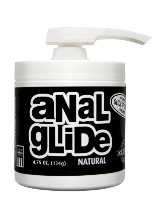 Анальна змазка на олійній основі Doc Johnson Anal Glide Natural (134 г) тривале ковзання