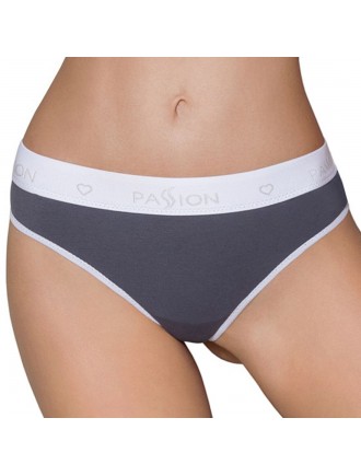 Спортивні трусики-стрінги Passion PS007 PANTIES dark grey, size L