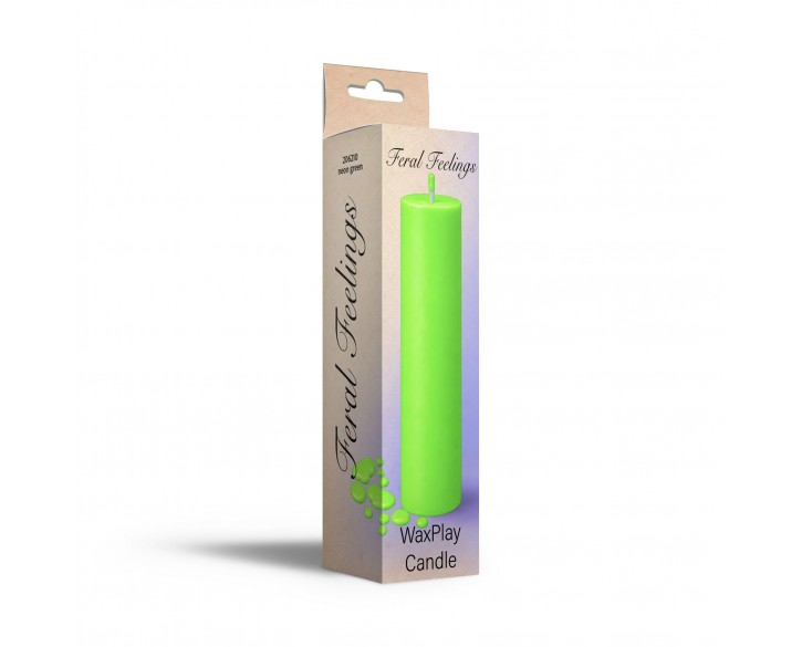Свічка для WaxPlay Feral Feelings UV-neon 15 см Neon Green