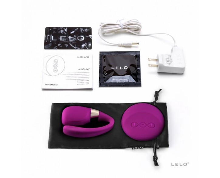 Вібратор для пар LELO Tiani 3 Deep Rose, 2 мотори, пульт ДК