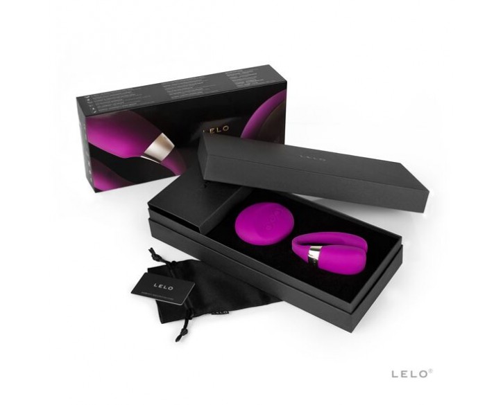 Вібратор для пар LELO Tiani 3 Deep Rose, 2 мотори, пульт ДК