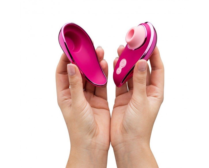 Вакуумний кліторальний стимулятор Womanizer Liberty 2 Iggy, 8 режимів, магнітна кришечка