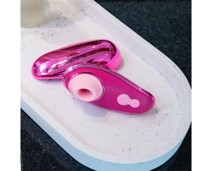 Вакуумний кліторальний стимулятор Womanizer Liberty 2 Iggy, 8 режимів, магнітна кришечка