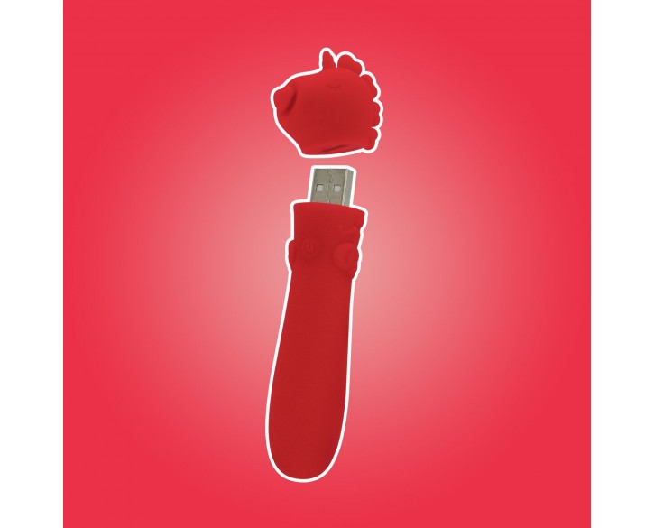 Вібратор-єдиноріжка Unihorn USB Bullet – Cupid's Beau, віброкуля, USB-зарядка, 10 режимів