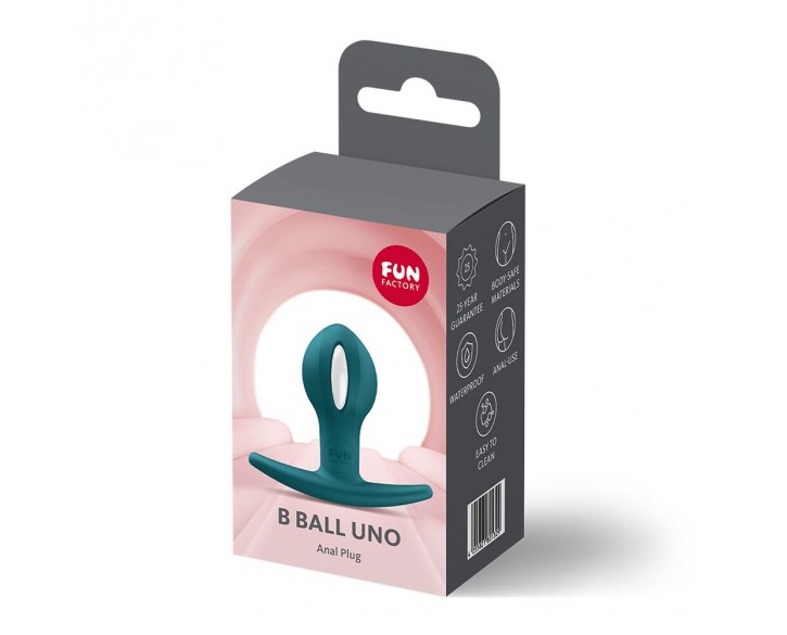 Анальна пробка Fun Factory B BALLS UNO Bottle Green