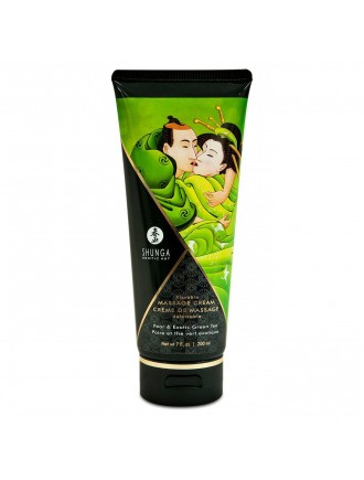 Їстівний масажний крем Shunga Kissable Massage Cream – Pear & Exotic Green Tea (200 мл)