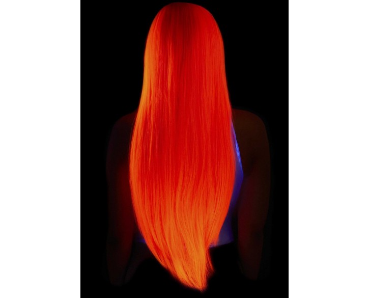 Перука Leg Avenue 33″ Long straight center part wig neon pink