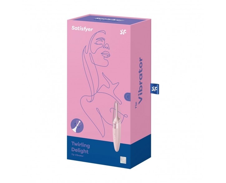 Вібратор для клітора Satisfyer Twirling Delight Rose