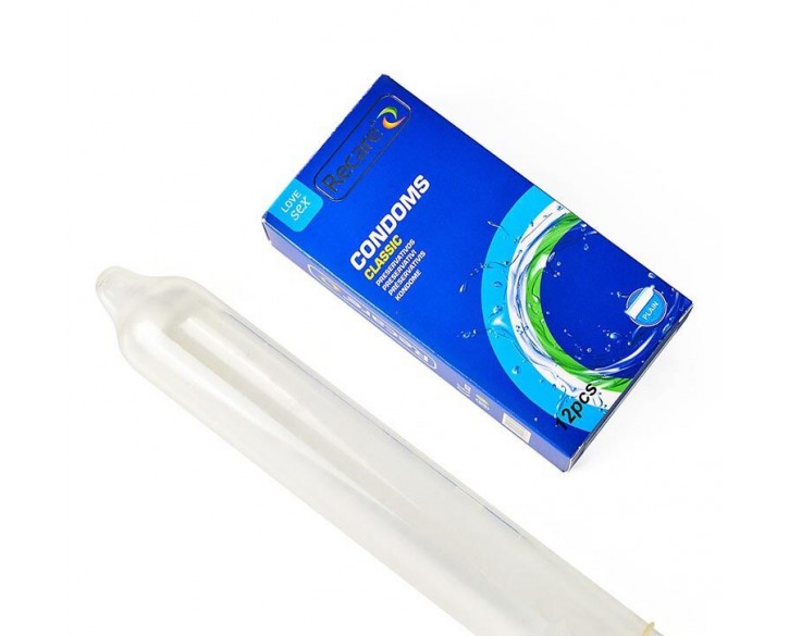 Презервативи Recare Classic Condoms 12 шт, класичні