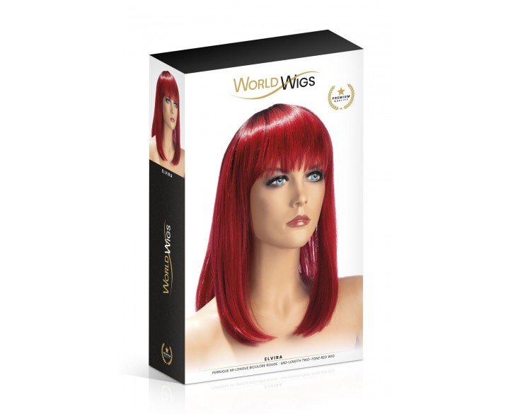 Перука World Wigs ELVIRA MID-LENGTH TWO-TONE RED