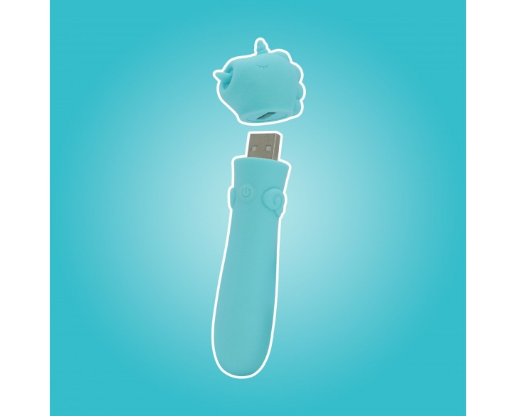 Вібратор-єдиноріжка Unihorn USB Bullet – Mount'n Peak, віброкуля, USB-зарядка, 10 режимів