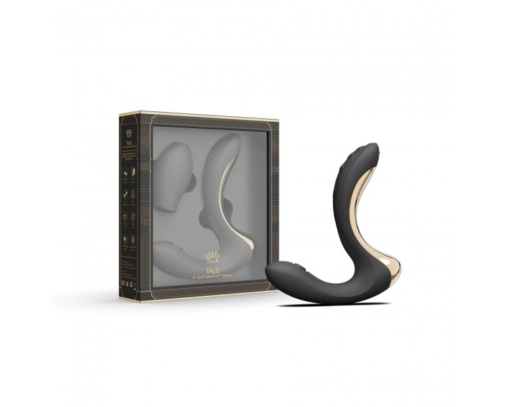 Вібратор Zalo – Talis G-Spot PulseWave Vibrator Obsidian Black