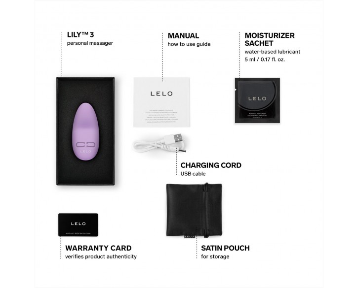 Вібратор LELO Lily 3 Calm Lavender