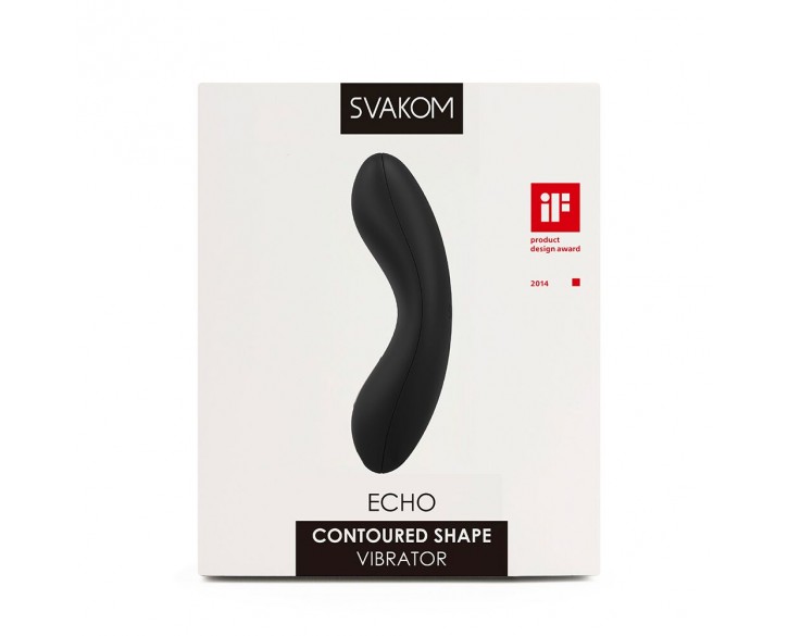 Кліторальний вібратор Svakom Echo Black