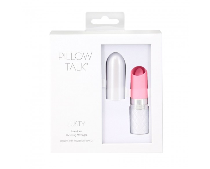 Вібратор Pillow Talk Lusty Luxurious Flickering Massager - Pink