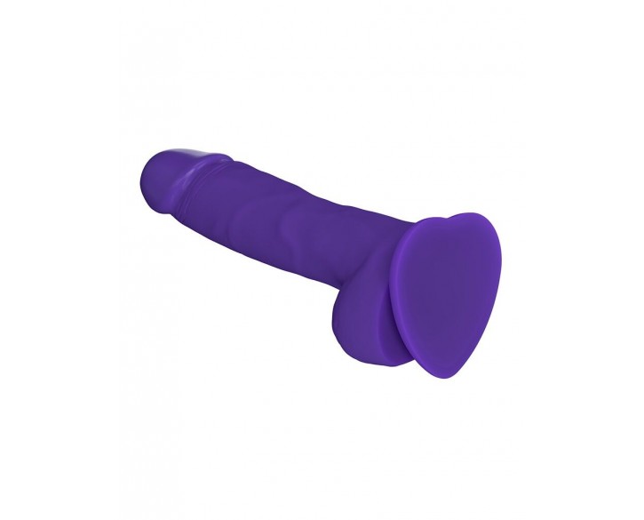 Реалістичний фалоімітатор Strap-On-Me SOFT REALISTIC DILDO Violet - Size XL