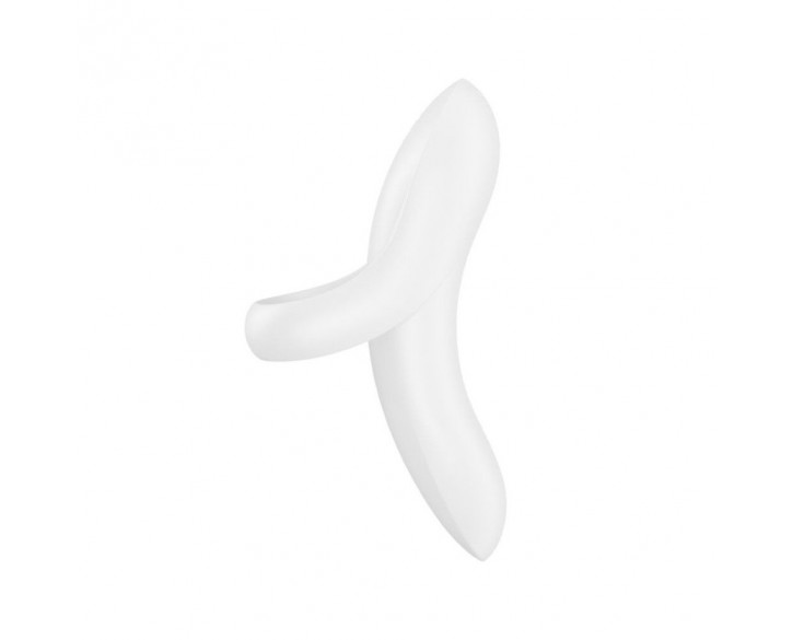 Вібратор на палець Satisfyer Bold Lover White, гнучкий