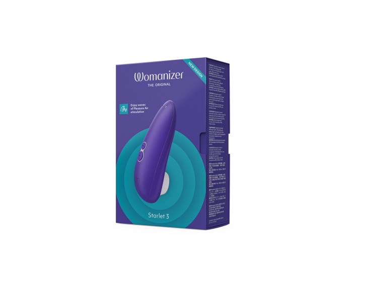 Вакуумний кліторальний стимулятор Womanizer Starlet 3 INDIGO