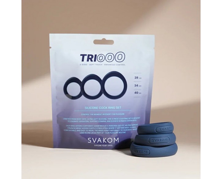 Набір ерекційних кілець Svakom Triooo