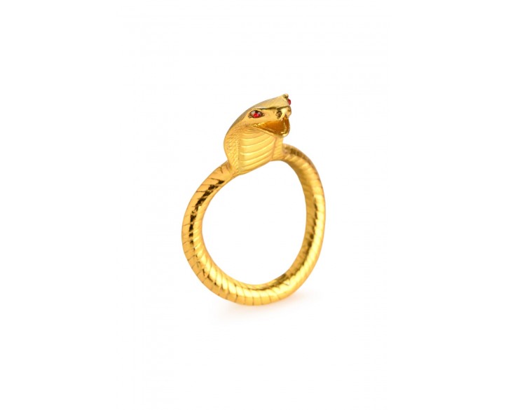 Ерекційне кільце Master Series Cobra King Golden Cock Ring