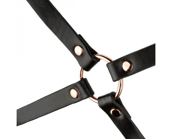 Портупея Rosy Gold - Body Harness - Black