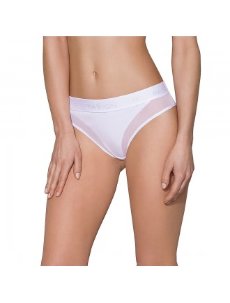 Трусики з прозорою вставкою Passion PS002 PANTIES white, size S