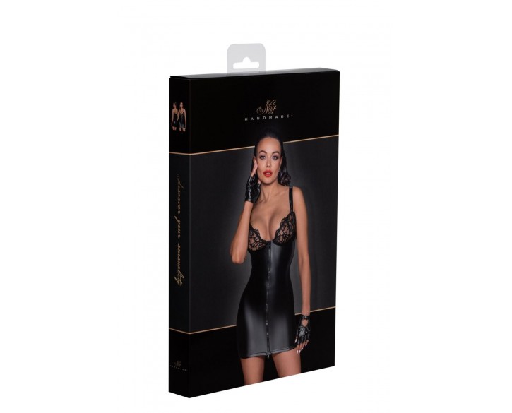 Сукня Noir Handmade F254 Powerwetlook mini-dress - S