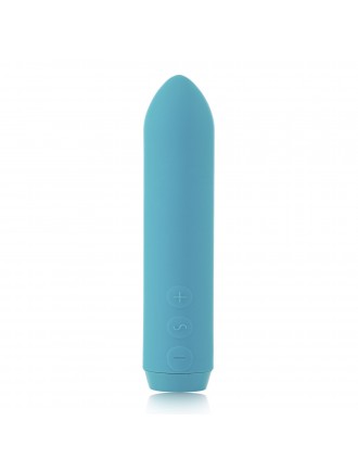 Мінівібратор Je Joue - Classic Bullet Vibrator Teal з глибокою вібрацією і фіксацією на палець