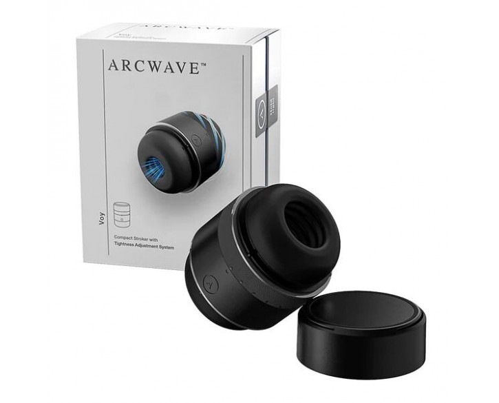 Мастурбатор з регулюванням герметичності Arcwave Voy Compact Stroker, 8 інтенсивностей, наскрізний