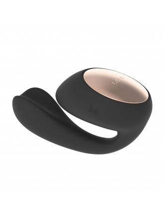 Смарт-вібратор LELO Ida Wave Black, вагінально-кліторальний, технологія WaveMotion, 2 мотори