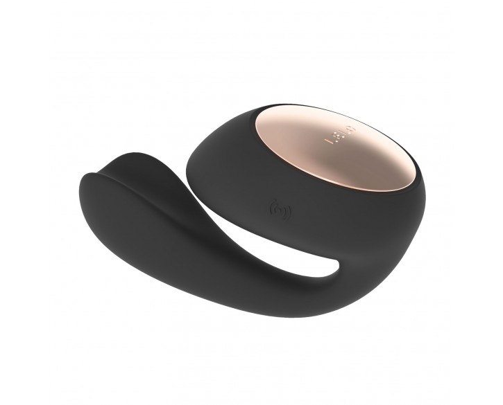 Смарт-вібратор LELO Ida Wave Black, вагінально-кліторальний, технологія WaveMotion, 2 мотори