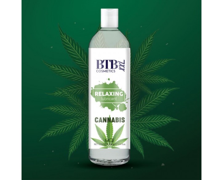 Змазка на гібридній основі BTB Relaxing Lubricant Cannabis (250 мл)