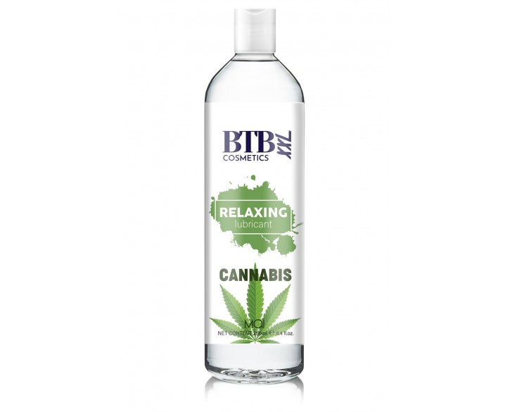 Змазка на гібридній основі BTB Relaxing Lubricant Cannabis (250 мл)