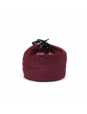 Мішечок для зберігання іграшок Liebe Seele Wine Red Large Storage Bag Cylindrical