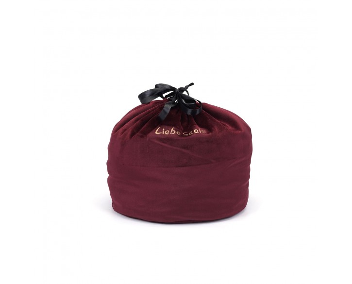 Мішечок для зберігання іграшок Liebe Seele Wine Red Large Storage Bag Cylindrical