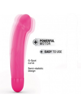 Вібратор Dorcel Real Vibration M Magenta 2.0, діаметр 3,7см, перезаряджається, для точки G, водостій