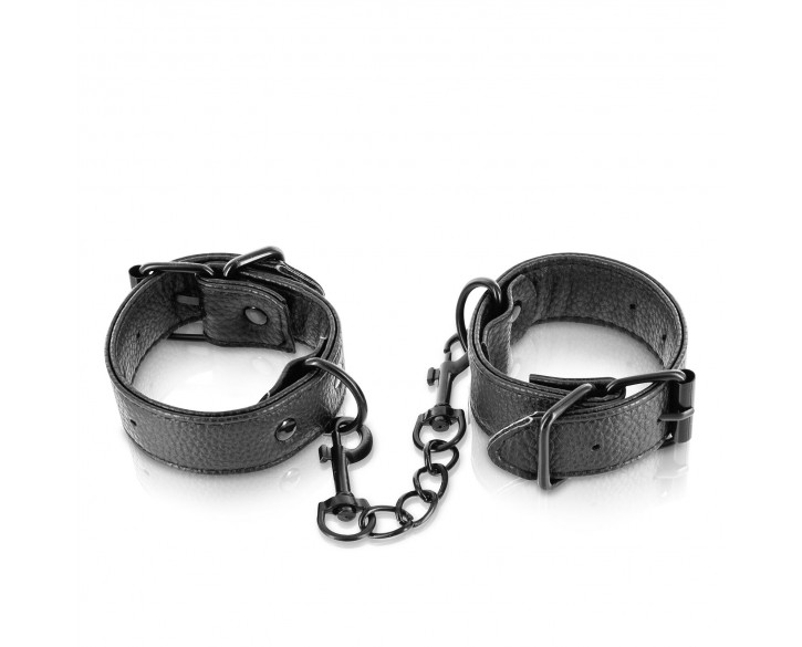 Наручники Fetish Tentation Adjustable Handcuffs, регульовані, знімний ланцюжок з карабінами