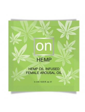 Пробник збудливого масла Sensuva - ON for Her Hemp Пройняті Arousal Oil (0,5 мл)