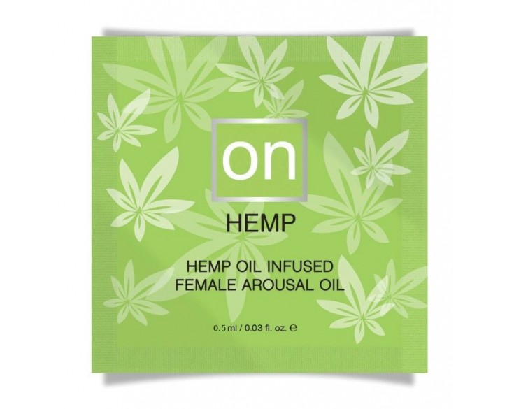 Пробник збудливого масла Sensuva - ON for Her Hemp Пройняті Arousal Oil (0,5 мл)