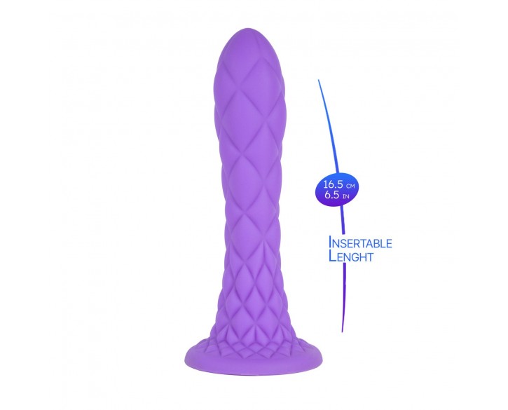 Фалоімітатор SilexD Fantasy Liquid Silicone Dreamy 7in Purple