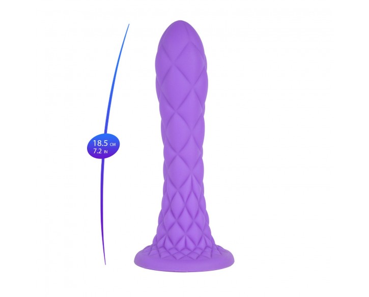 Фалоімітатор SilexD Fantasy Liquid Silicone Dreamy 7in Purple