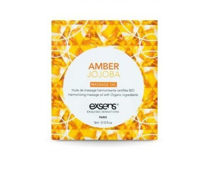 Пробник масажної олії EXSENS Amber Jojoba 3мл